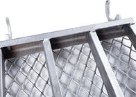 Silbernes Stahlgestell-Planken-Brücken-Baugerüst-Aluminiumweg-Bretter