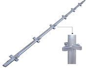 Galvanisiertes Baugerüst-System vertikales CO2 Elektroschweißen des Stahl-Q235 Kwikstage