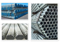 Silbernes Stahldurchmesser SGS-Standard des gestell-Rohr galvanisierter Baugerüst-Rohr-48mm