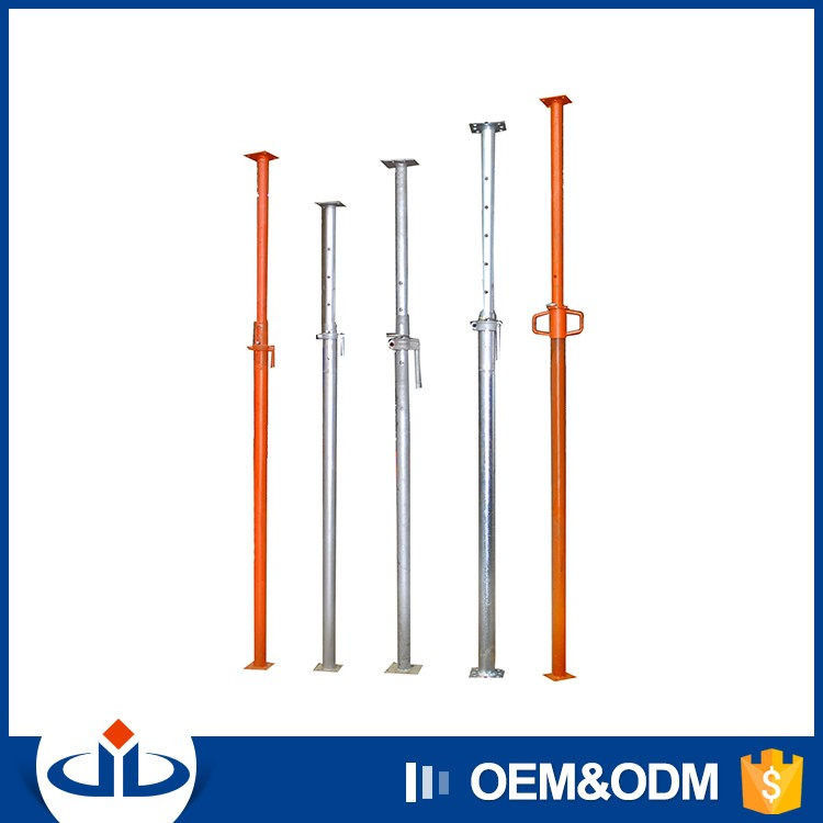 Customized Scaffolding Steel Props Push Pull Shoring System For Building