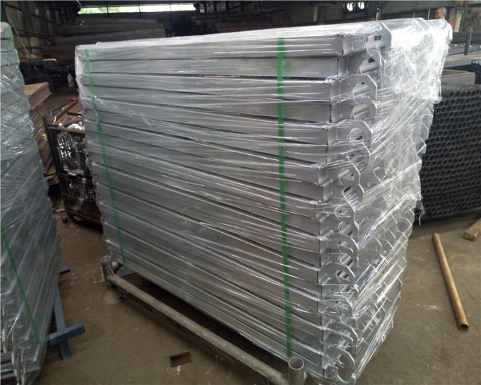 Metallstahlgestell-Planken verschobene perforierte Metallplattform-AluminiumBrücke