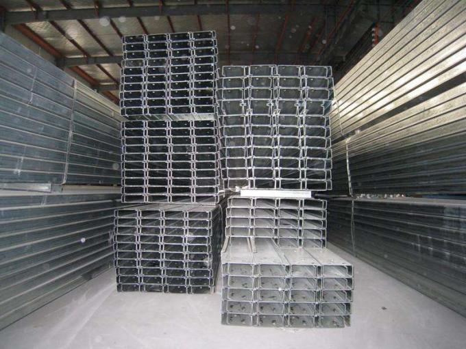 U-Stahl-kohlenstoffarmer Stahl-Material des 3 Zoll-Baustahl-C 1-4 Millimeter Stärke-