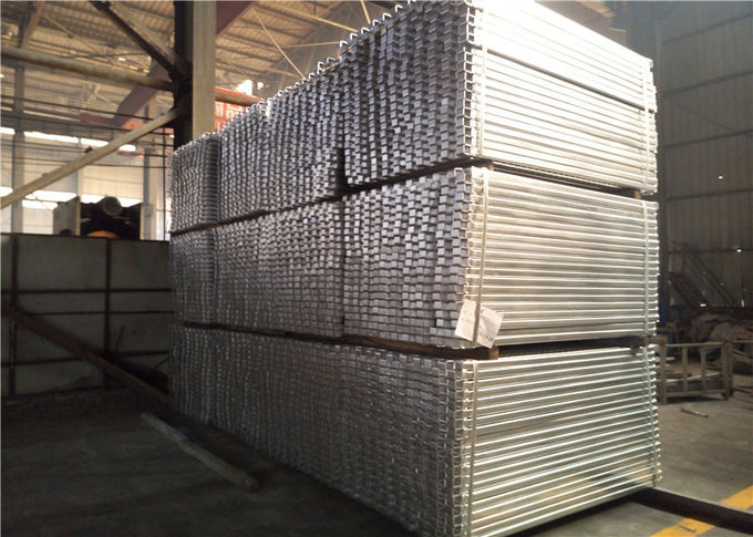 Ganzes Verkauf Q345 Stahlmaterial durchlöcherte Stahlplanke mit Haken, galvanisiertes Baugerüst-Stahlbrett mit Haken