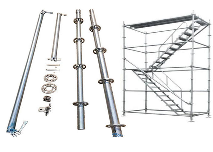 Stahlstandard ring-Verschluss-Baugerüst-Bau-Baugerüst en BS12810