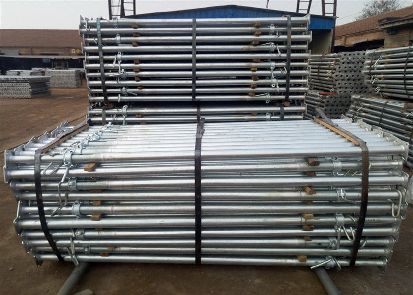 Steel Telescopic Props Scaffolding  Shoring Acrow Prop For Slab Formwork Supporting
