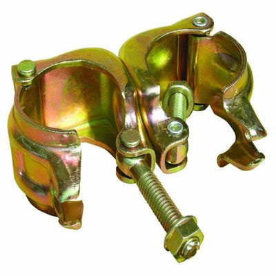 Geschmiedeter Schwenker-Koppler-Baugerüst-Doppelt-Koppler galvanisierter Tropfen EN74 schmiedete 48.3×48.3MM